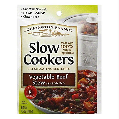 Orrington Farms Seasoning Slow Cooker Veg Beef Stew, 2.5