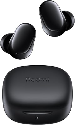💎 71% MEGA DEAL! Redmi Buds 6 Play – In-Ear Kopfhörer, 36h Akkulaufzeit, 10mm Dynamik-Treiber mit 4 EQ-Einstellungen, AI-Geräuschunterdrückung für Anrufe, Bluetooth 5.4, Schnellladen für 3h Musik in 10 Minuten, Black