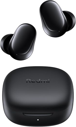🚫 [CADUCADO] 🔥 XIAOMI Redmi Buds 6 Play – Wireless Earbuds, Noise Cancelling, Lightweight, Up to 36 Hours of Runtime, Bluetooth 5.4, Black (ES Version)