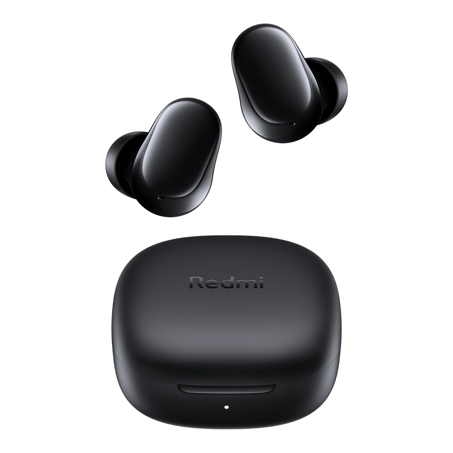 XIAOMI Redmi Buds 6 Play – Wireless Bluetooth Headphone in-ear, 10mm large dynamic driver, 5 EQ modes, Up to 7.5h+36h Battery Life, 10min charging provides 3h music play, IPX4 – Black