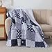 SLPR Americana Pride Printed Quilted Throw Blanket (50" x 60") | Home Chic Multicolor Decorative Throw for Bed Couch Sofa