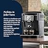 De’Longhi Magnifica S - Perfetto Kaffeevollautomat mit klassischem Milchaufschäumer, Espresso- und Cappuccino Kaffeemaschine, Bedienfeld mit Tasten, Schwarz (ECAM22.110.B)