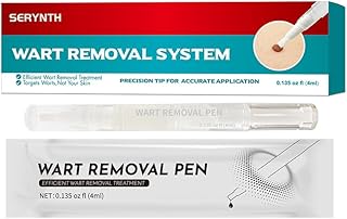 Maximum strength wart removal agent contains salicylic acid 17% works quickly and effectively removes plantar warts, common warts, flat warts, Corn Freezing Fast-Acting Formula for Men and Women(4 ml)