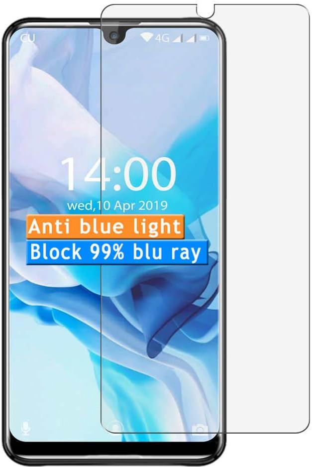 3-Pack Anti Blue Light Screen Protector, compatible with OUKITEL K9 TPU Film Protectors Sticker [ Not Tempered Glass ]
