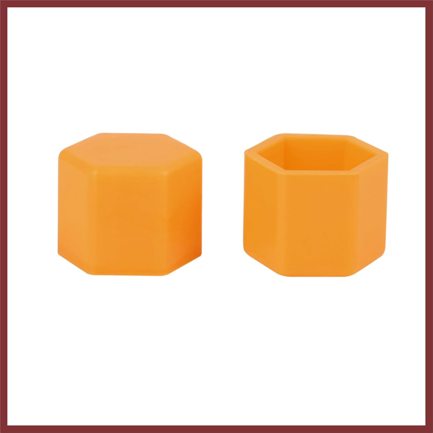 20pcs 21mm Universal Orange Silicone Wheel Nut Lug Hub Screw Rim Bolt Covers Tyres Screw Caps for Automotive Replace Parts