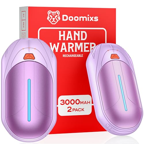 Chaufferette Main Rechargeable Chauffe Mains - Mini Hand Warmer Petit Chauffage à Pile USB Poche...