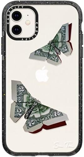 Miniatura 1 de CASETiFY Funda Impact para iPhone 11, color negro transparente