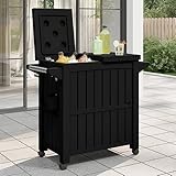 Photo Gallery ujchvhn casa giardino, 3-in-1 carrello di servizio in polipropilene nero Photo Gallery ujchvhn casa giardino, 3-in-1 carrello di servizio in polipropilene nero