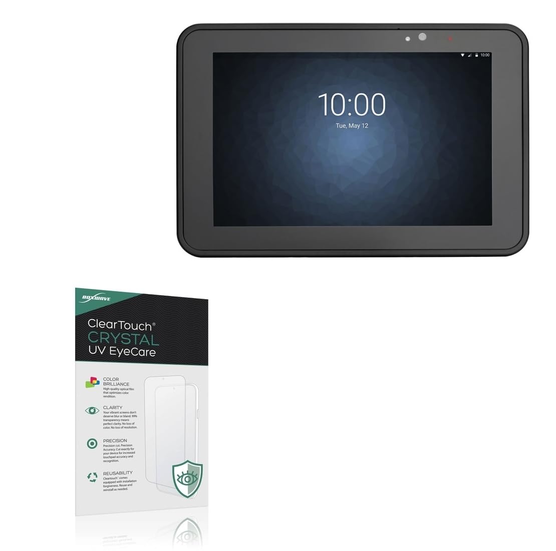 BoxWave Screen Protector Compatible With Zebra ET55 (10.1 in) - ClearTouch Crystal Anti-UV EyeCare (2-Pack), Filters out Harmful Blue Light Reduce Fatigue