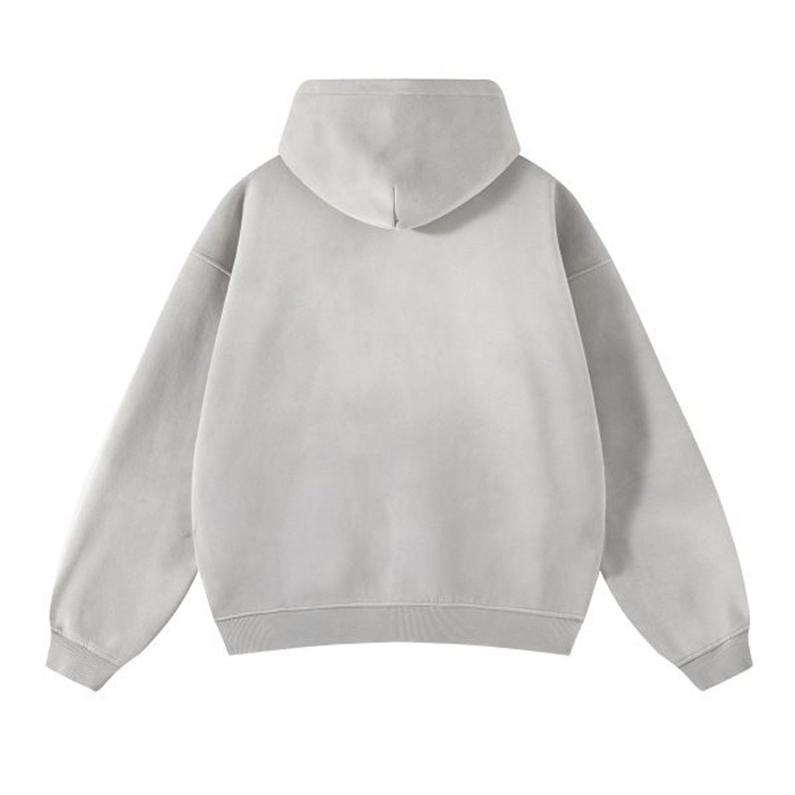 Generico Felpe Uomo con Zip - Felpa Tie-Dye Effetto Lavata Pile Morbida Calda Casual Streetwear Accogliente