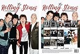 Rolling Stones Kalender 2023 mit Rolling Stones Kühlschrankmagnet