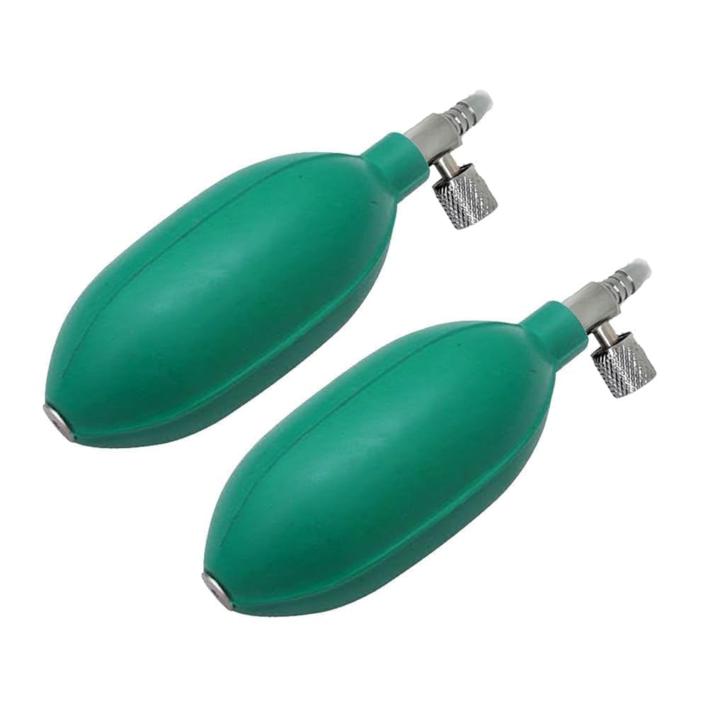 B.P Bulb with Air Control Valve Premium Manual BP Inflation Bulb with Chrome-Plated Brass Valve – Professional Grade B.P Bulb with Air Control Valve (Green)-image-5
