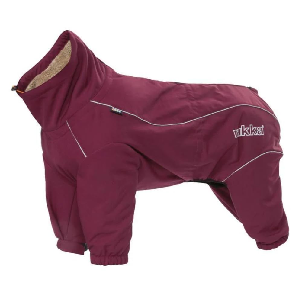 Rukka Pets Thermal Winter Windproof Thermal Adventure Dog Jacket Burgundy
