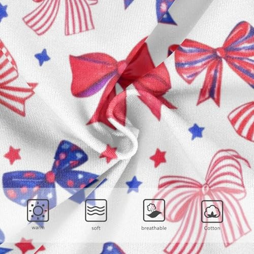 Girls Underwear Toddler 2t Cotton Panties Little Girl Fun Underpants Briefs USA Red Blue America Stars3