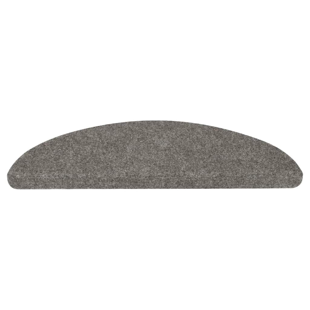 Tidyard Tapis d'escalier Auto-adhésifs 30 pcs Gris 56x17x3 cm, Tapis Escalier Tapis de Sécurité pour Sol Protection, Aînés et Animaux