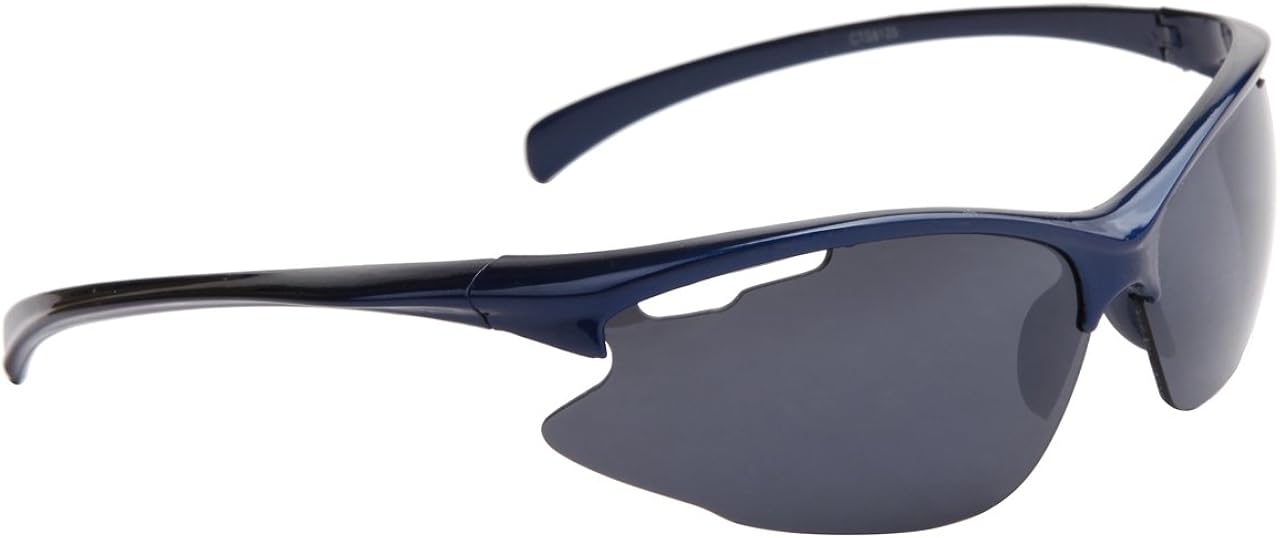 FancyG Fashion Sporty Style Semi-Rim Wrap-Around Glasses Frame UV Protection Sunglasses Frame Unisex Fashion Eyewear - Black : Clothing, Shoes & Jewelry
