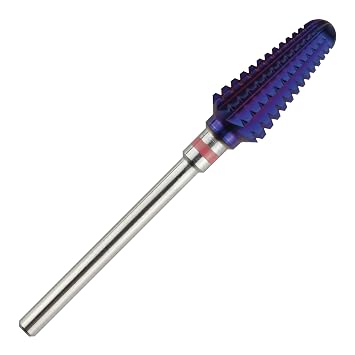 C&I Tapered Tornado & Olive Tornado Nail Drill, E File for Manicure Drill Machine, Professional Nail File to Quick Remove Nail Gels 3XC, Tapered
