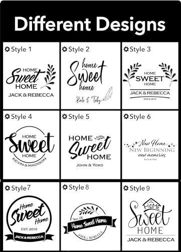 Tabla de Cortar Personalizada de Bambú con Grabado 'Home Sweet Home', Ideal como Regalo para Mamá, Parejas, Inauguración de Hogar o Decoración de Cocina miniatura 2