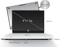 Vista 6 de XPPen Wireless Drawing Tablet Deco Pro LW 2nd, 11 Inch Bluetooth Computer Graphics Tablet with X3 Pro Stylus & Mini Key-dial, Digital Drawing Pad