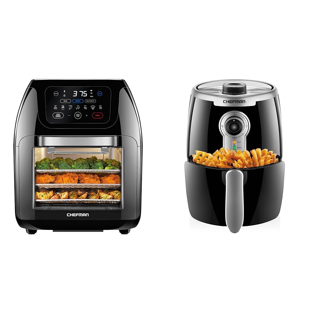 Chefman Multi Cook 6.5 Quart Air Fryer With Rotisserie Online head