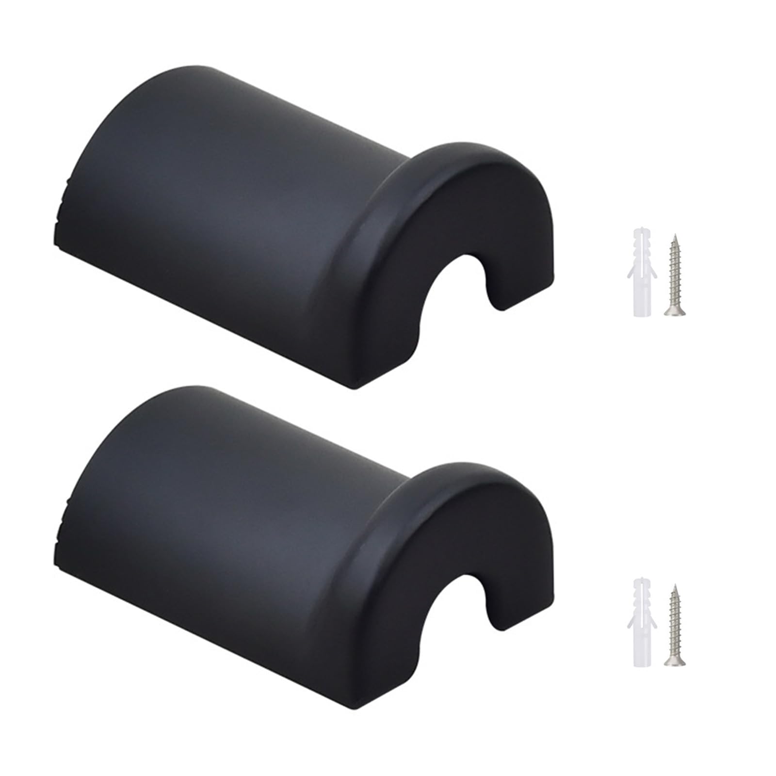 hogtnd Pack of 2 Modern Curved Hooks Contemporary for Living Room Entryway Zinc Alloy Hanger for Hanging Clothes Hats Wall Hooks for Home