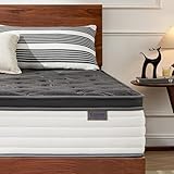 Coolvie 90 x 190 cm, Hauteur 25 cm, Matelas orthopédique et Ergonomique en Mousse de Confort à 7 Zones, dureté 3 et 4, Ressorts ensachés avec Isolation de Mouvement, certifié Oeko-Tex
