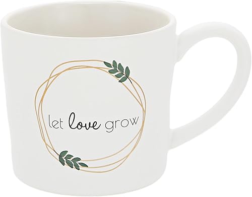 Miniatura 10 de Pavilion - Taza de café de cerámica iridiscente con mango grande, 15 onzas, taza para novia, regalo único de boda, regalos de compromiso, 1 unidad