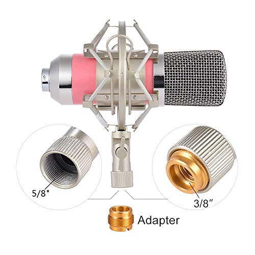Microphone de studio d'enregistrement de diffusion et bras articulé suspendu - 5