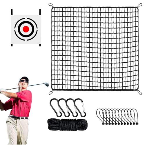 Filet entraînement golf portable avec cible amovible et filet de sport