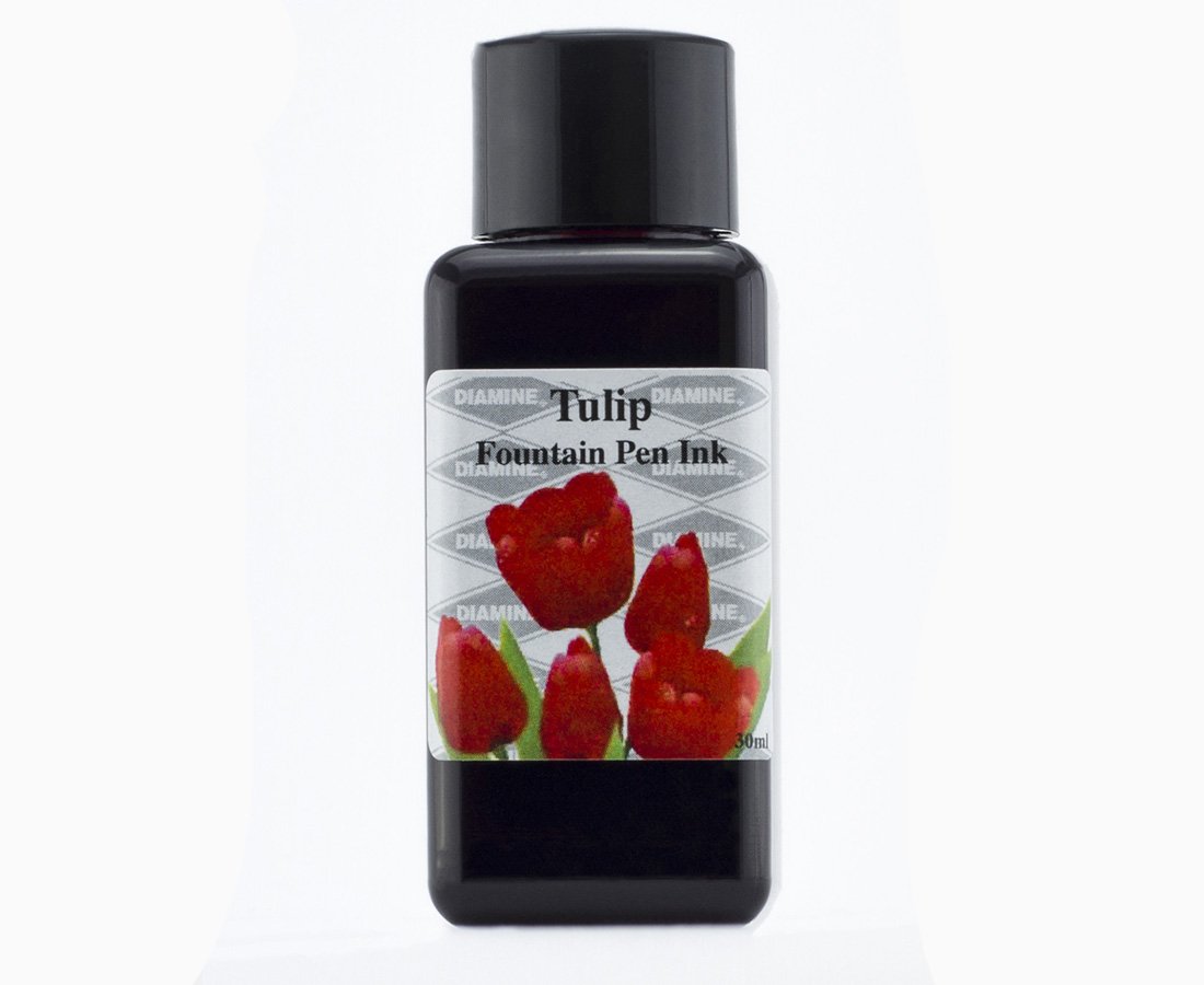 Diamine 30ml Flower Collection Fountain Pen Ink Bottle – Tulip