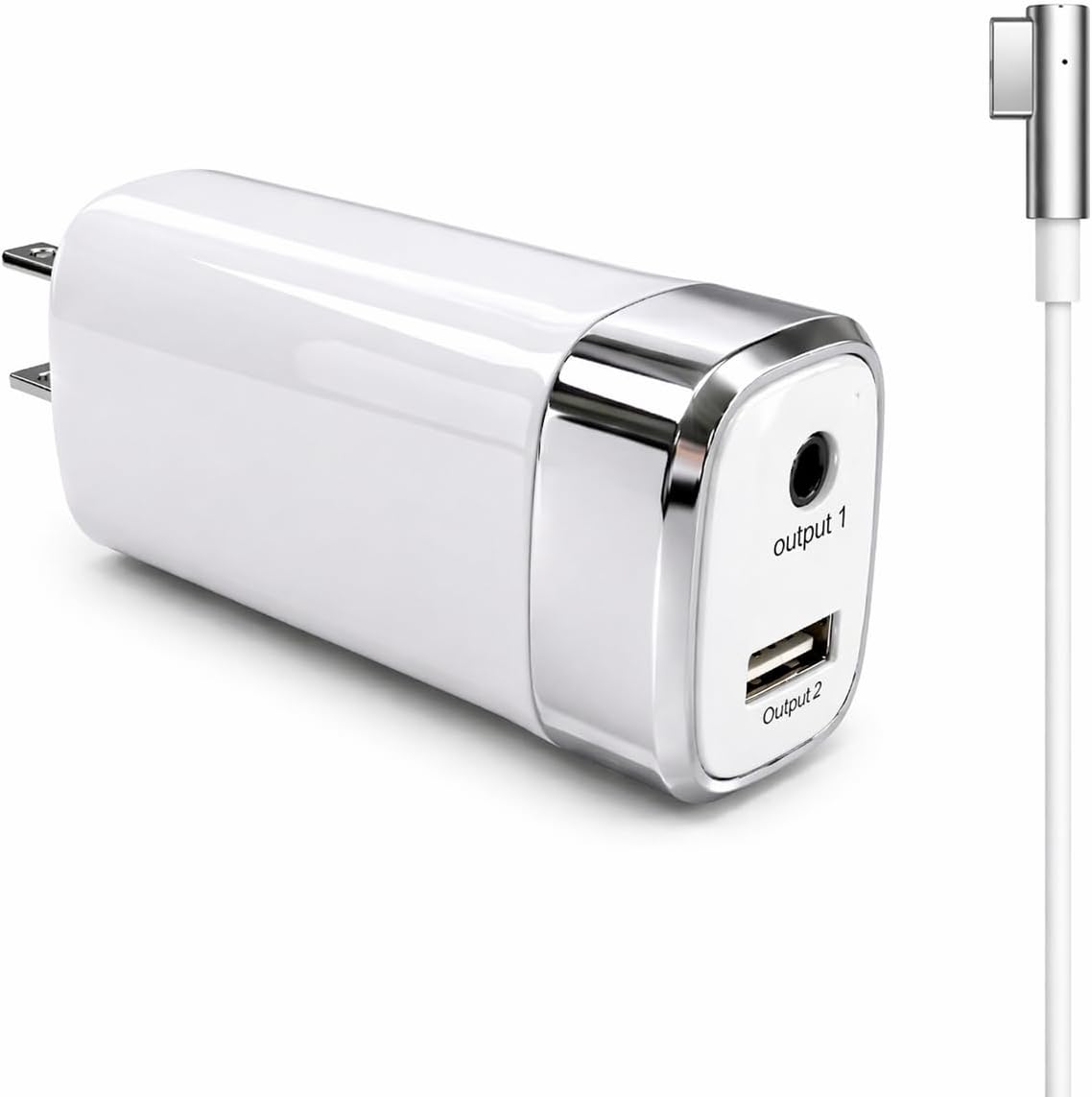Mac Book Pro Charger 85W 60W Mag 1 L-Tip Power Adapter, Compatible with Mac Book Pro 13 &15 &17 inch（Before Mid 2012 Models）