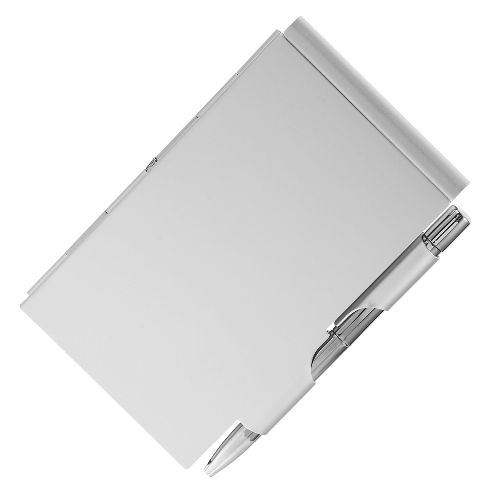 10pezzi Mini Taccuino Metallo Con Design e Portatile Blocco Note Tearable Ufficio Taccuino Tascabile Alluminio Per Studio e Lavoro