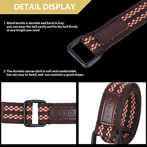 Image of ZORO Cotton Woven Fabric Belt for Men | CB-404