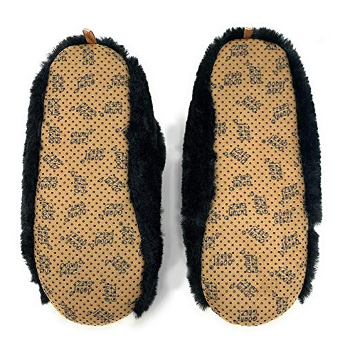 Image of ooohyeah Women's Funny Fuzzy Animal Slippers, Cute Cozy Non-Slip House Slippers for Women, Manatee Splash