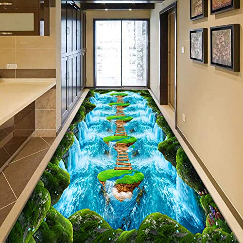 Tapis de passage couloir 90x100cm lavable et antidérapant pour cuisine - 2