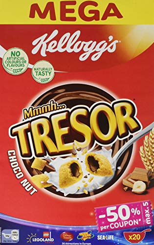 Kellogg's Tresor Choco Nut, 6er Pack (6 x 600 g)