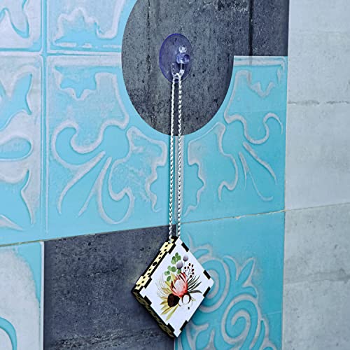 Image of Air Freshener For Toilet Bathroom Washroom Deodorizer Scent 5 ml. Essential Oil Diffuser Eliminates Odor Air Purifying Aroma Box Hanging Automatic Smell Remover (Strawberry Fragrance, 1 pcs)