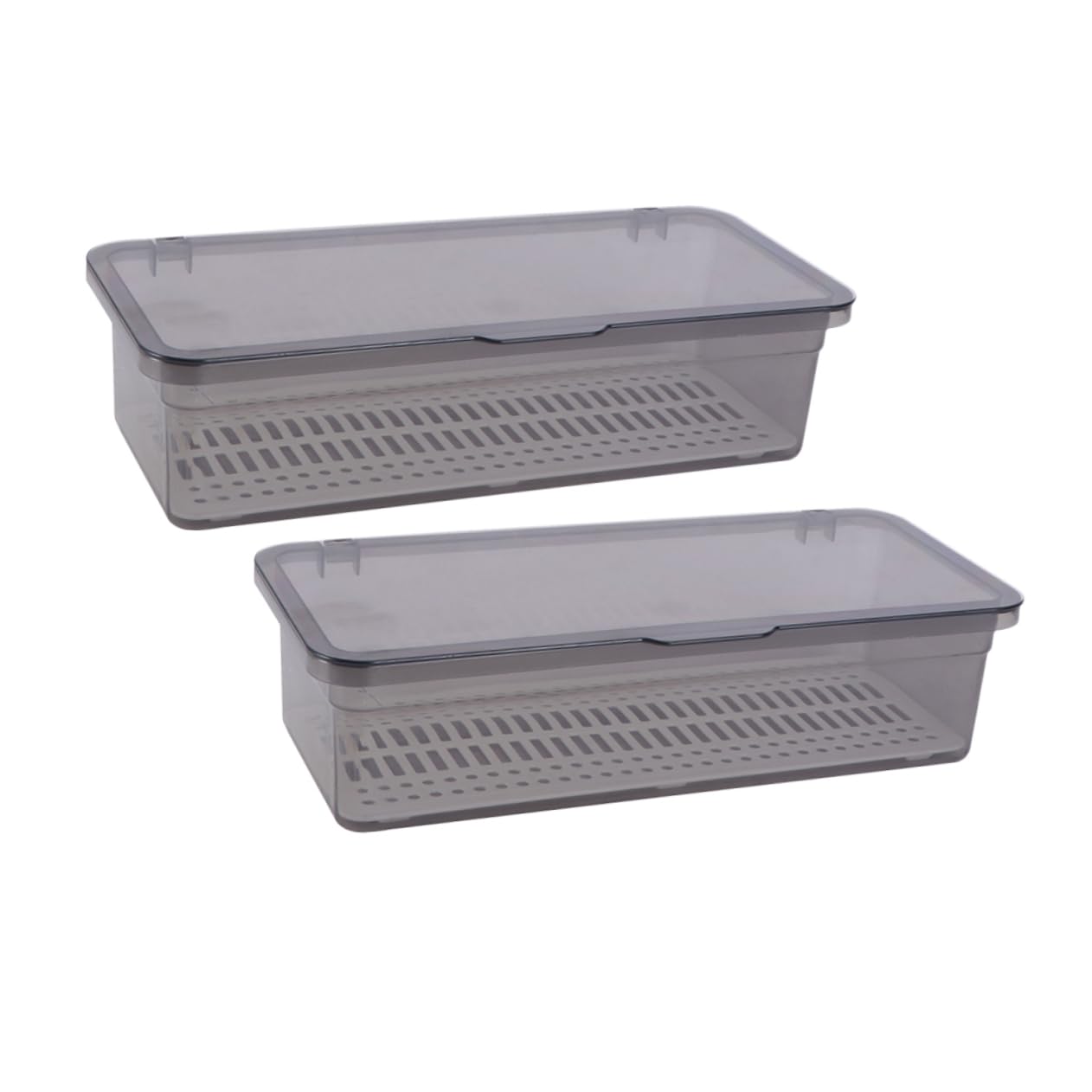 Amosfun 6 Pièces boîte de rangement de couverts organisateur de tiroir de cuisine panier égouttoir à baguettes Boîte de rangement pour couverts Porte-couverts réutilisable pp Réutilisable