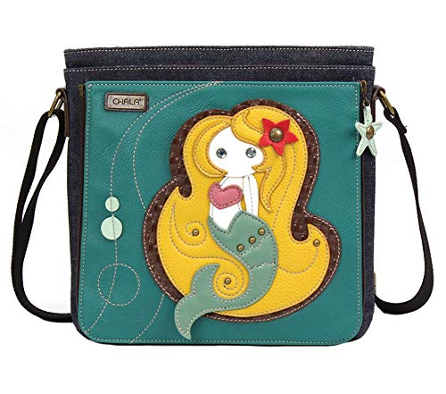 Chala Mermaid Deluxe Messenger Handbag