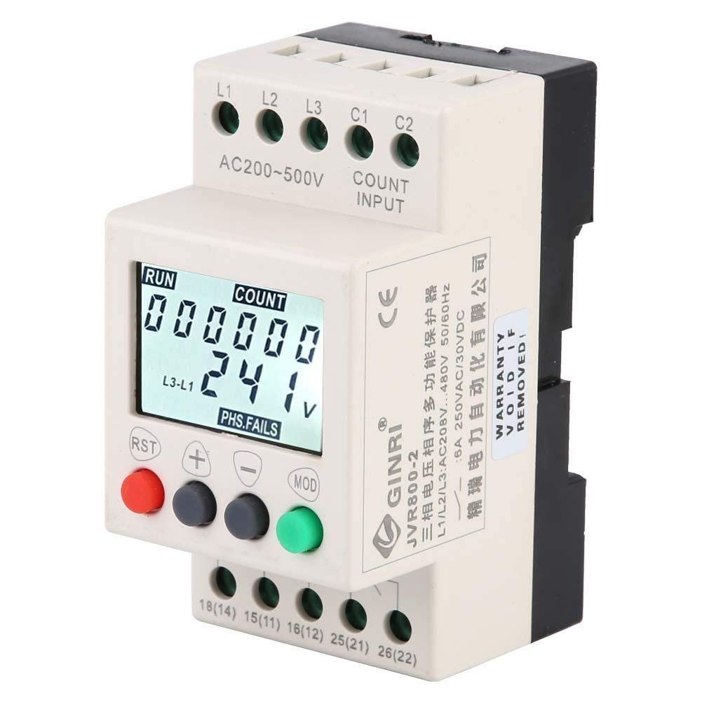 Buy Cycle Timer Relay Phase Sequence Protection Relay, JVR8002 Under