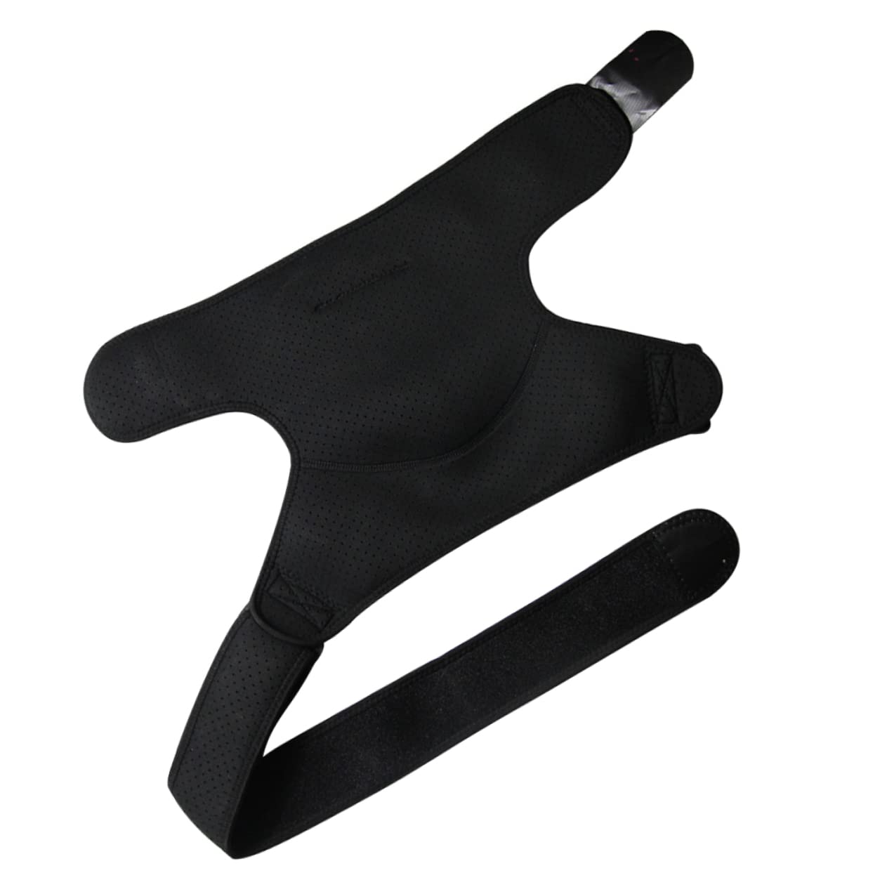 Mens Shoulder Pad Brace Breathable Shoulder Support for Men Rotator Cuff Support Black