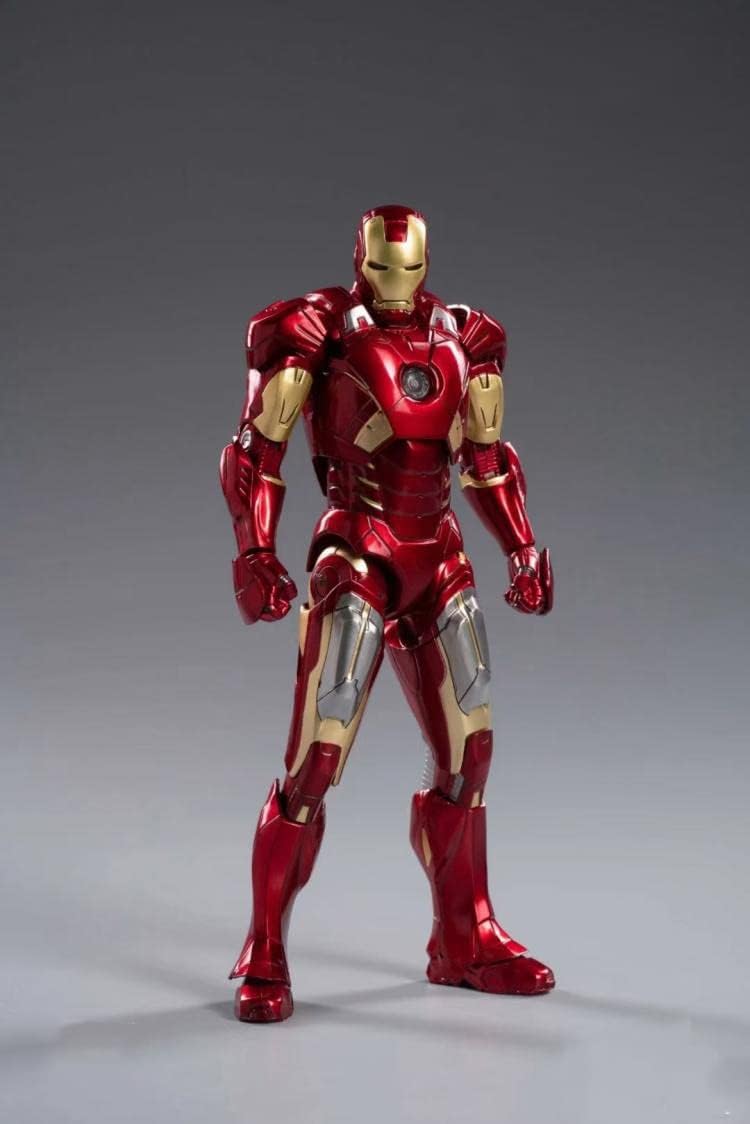 ZDTOYS 10th Anniversary 7 Inches Deluxe Collector Iron Man Action Figures (MK7)