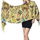 ♛La tela está hecha de poliéster de alta calidad.El patrón de color es natural y elegante, y el estilo es único. Puede combinarse con su blusa, camisas, suéter, chaqueta, jeans o vestido de noche para un look encantador. Gran bufanda o uso diario, cómoda y acogedora.