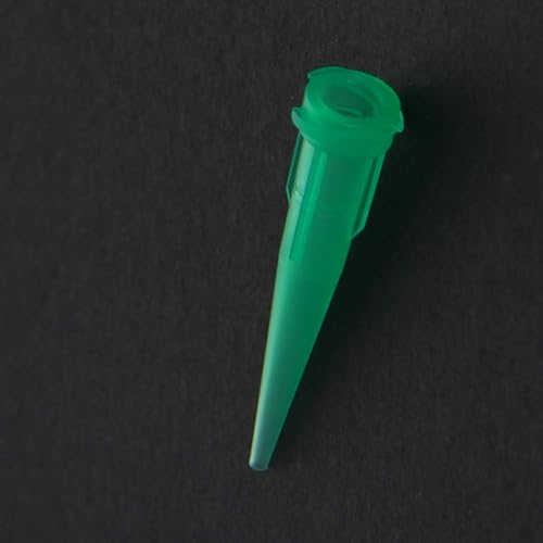 Miniatura 3 de Auniwaig 100 Uds de plástico de 18 Ga punta de alfiler cónica punta dispensadora de punta de aguja de jeringa Luer aguja dispensadora de punta de