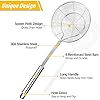 Amazon.com: Pack of 2 Large Spider Strainer, Stainless Steel Skimmer ...
