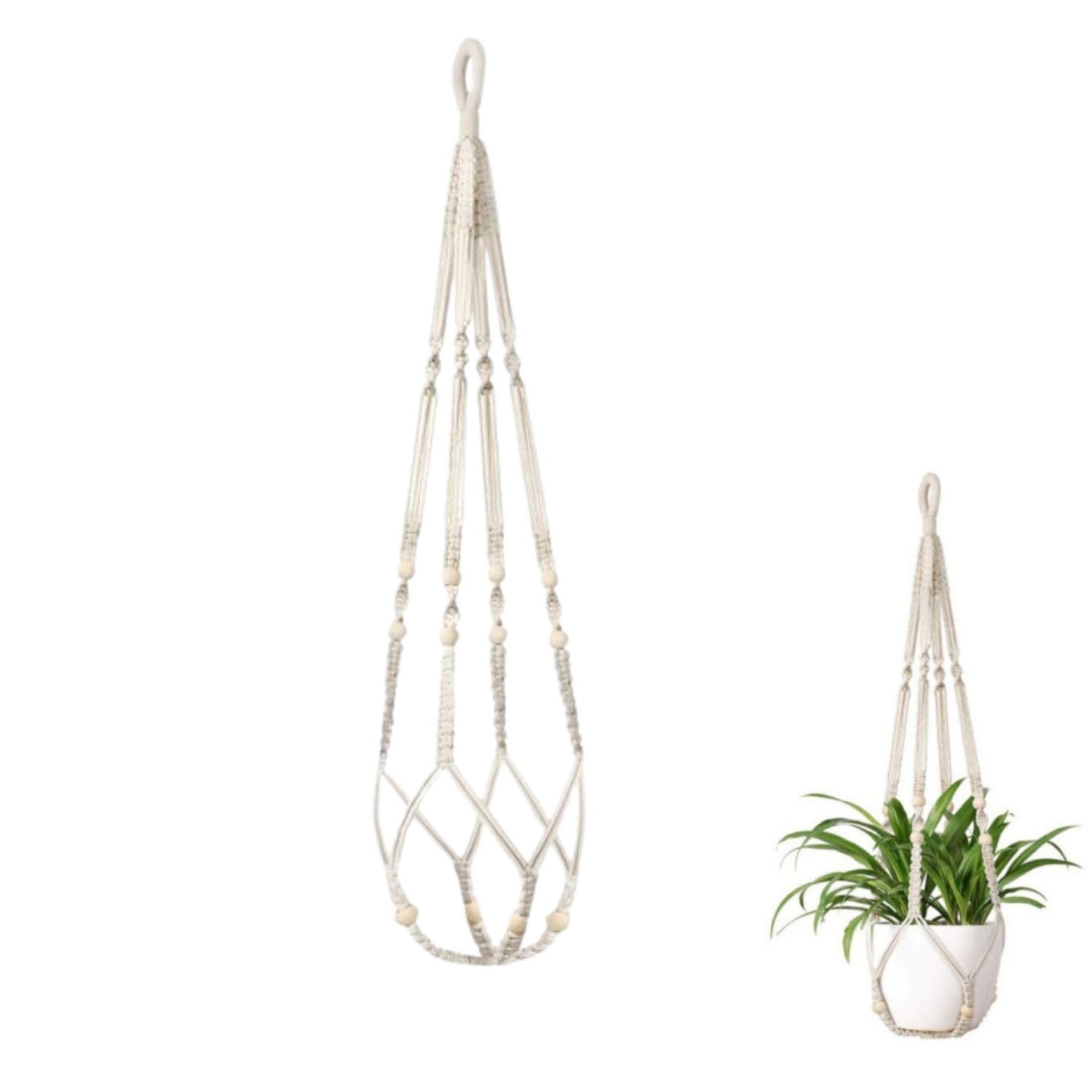 suspension plante macramé intérieur