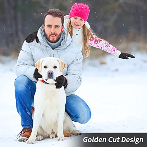 EEFOW Guanti Invernali Uomo Ciclismo Running