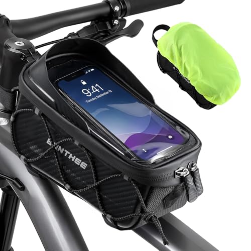 Sacoche cadre velo etanche pour proteger votre smartphone de la pluie en VTT