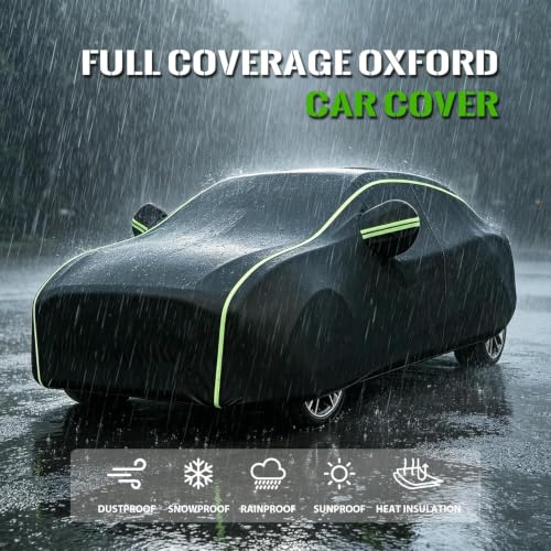 Funda coche exterior impermeable de tela Oxford ligera y lona GLE 350 2