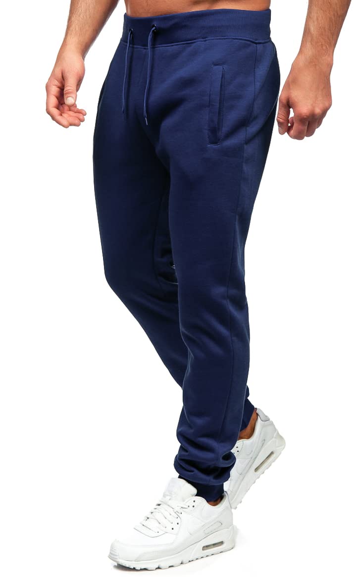Evoga Tuta uomo completa maglia con pantaloni in cotone Training Fitness con cappuccio